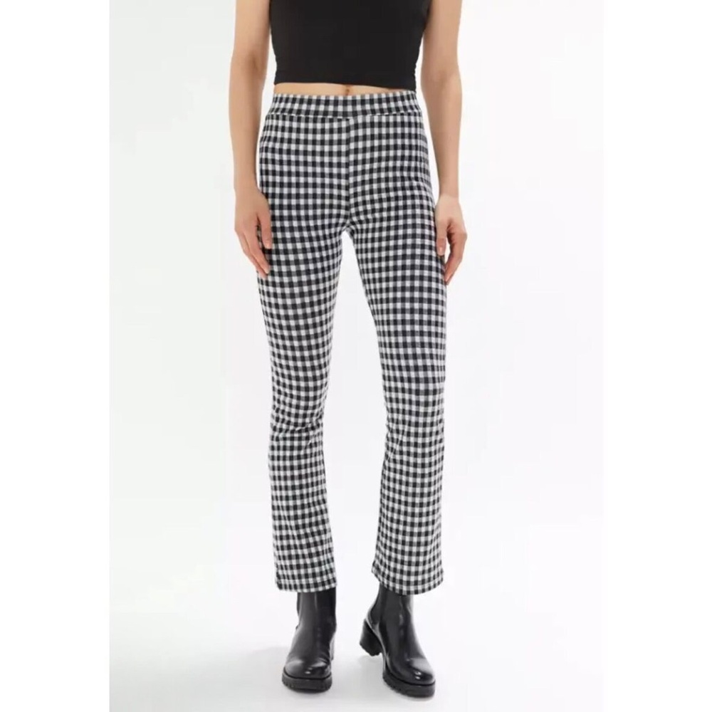 Urban Outfitters Stretchy Gingham Pants